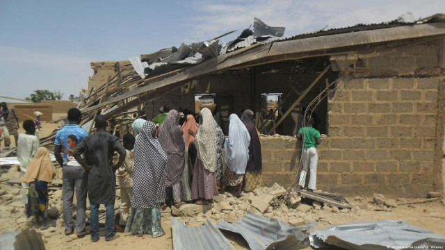 Suicide bomber attack in Borno